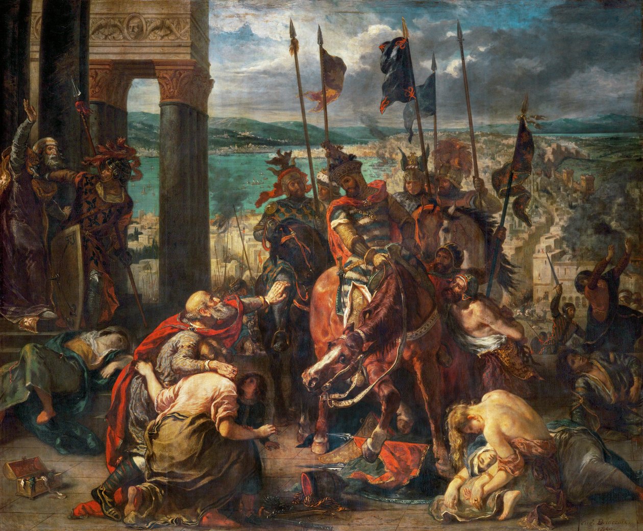  by Ferdinand Victor Eugene Delacroix