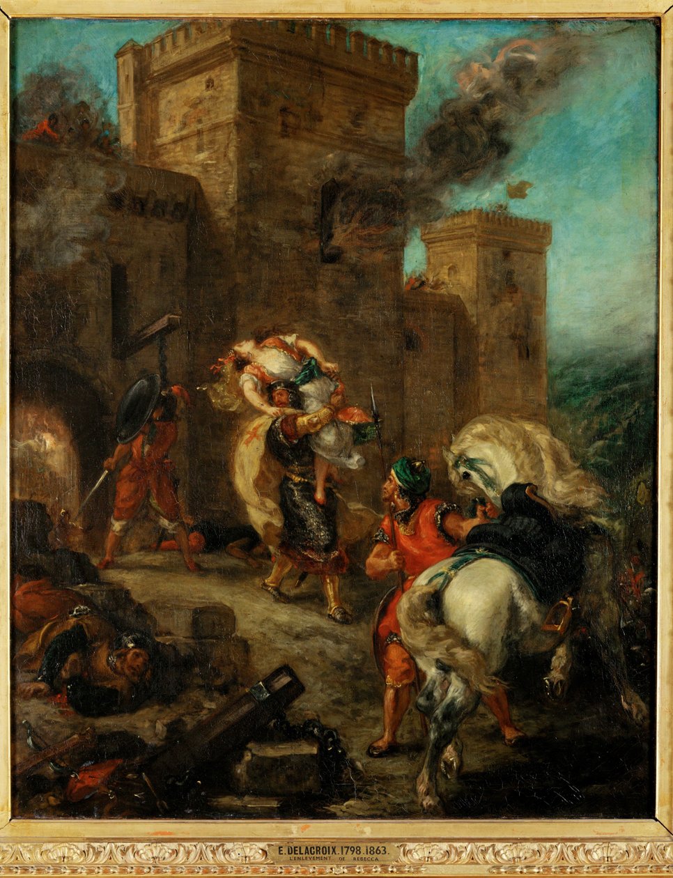  by Ferdinand Victor Eugene Delacroix
