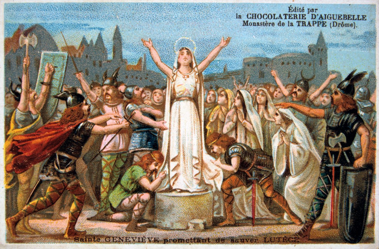 Saint Genevieve, Orta Çağ