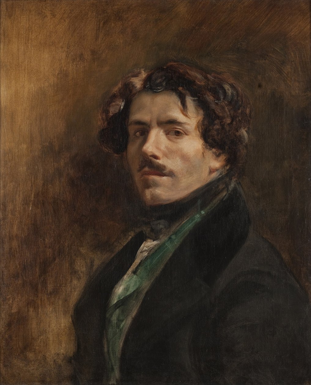 Otoportre by Ferdinand Victor Eugene Delacroix