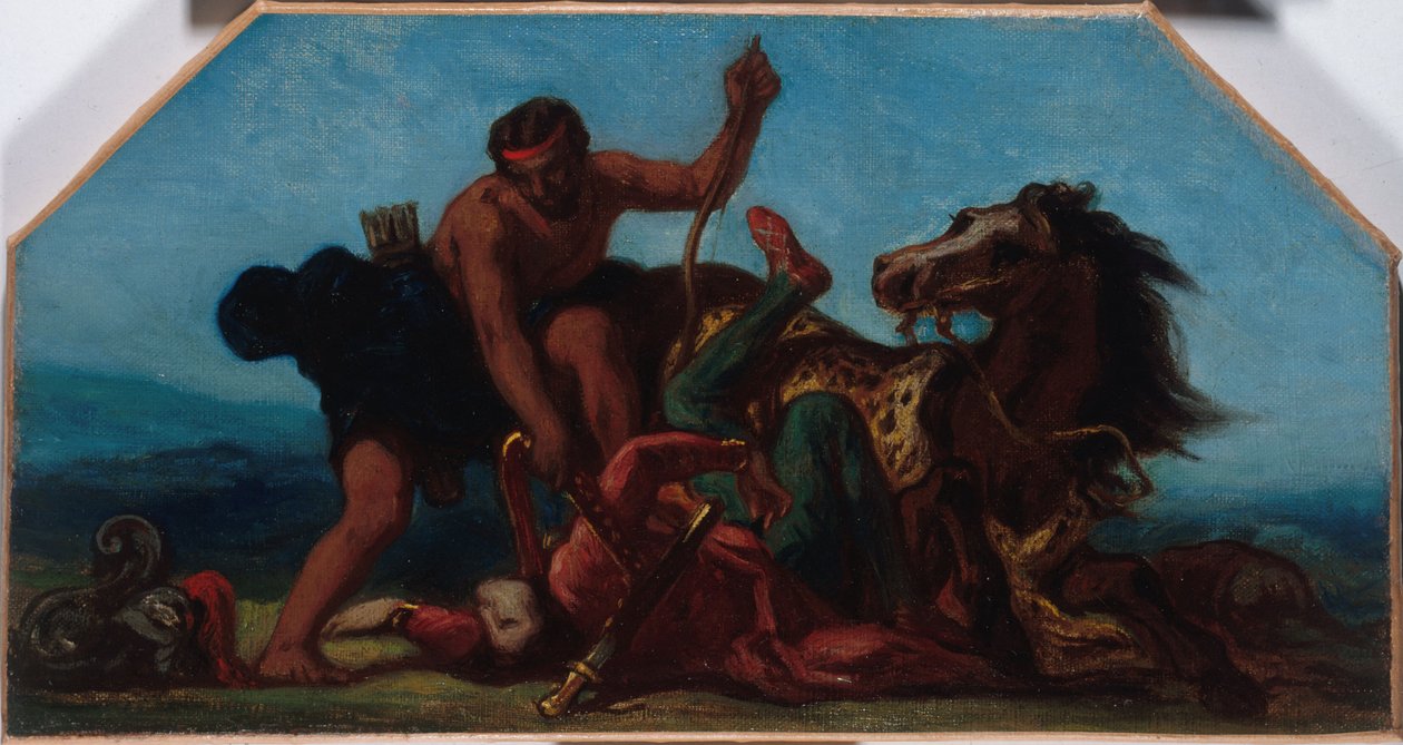  by Ferdinand Victor Eugene Delacroix