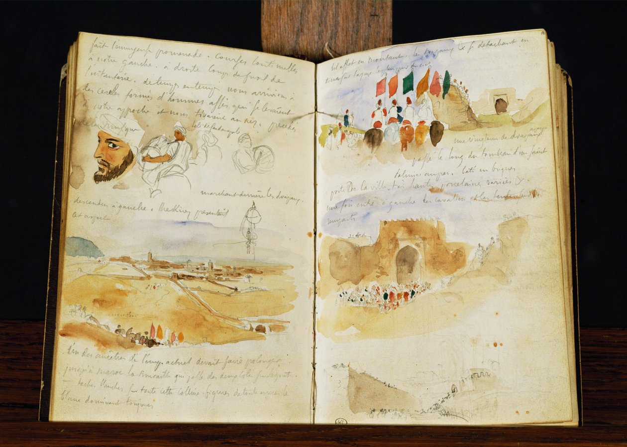  by Ferdinand Victor Eugene Delacroix