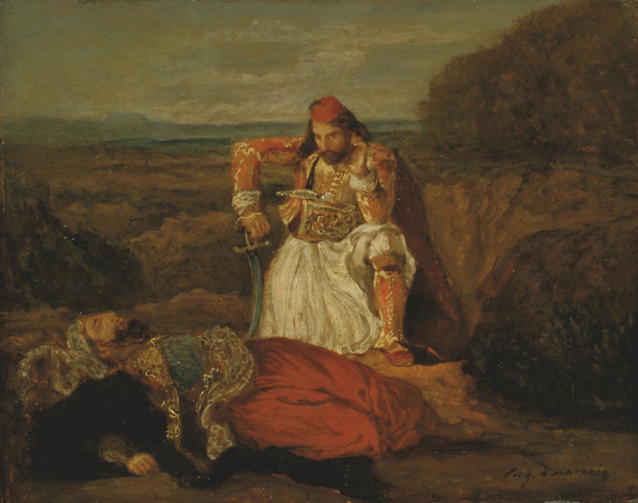 Giaour, ölü Hassan