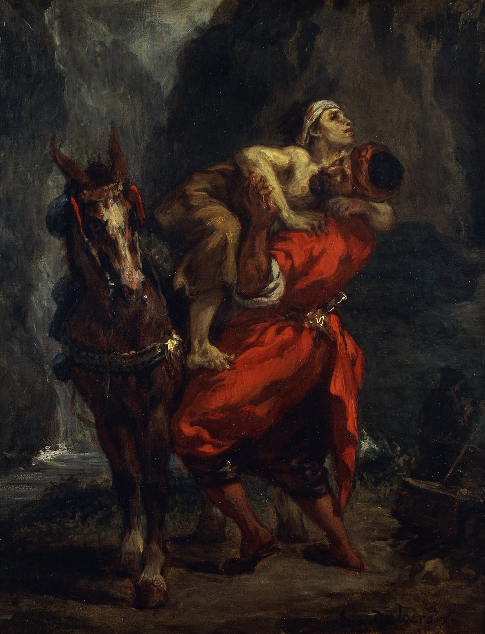 iyi Samiriyeli, by Ferdinand Victor Eugene Delacroix