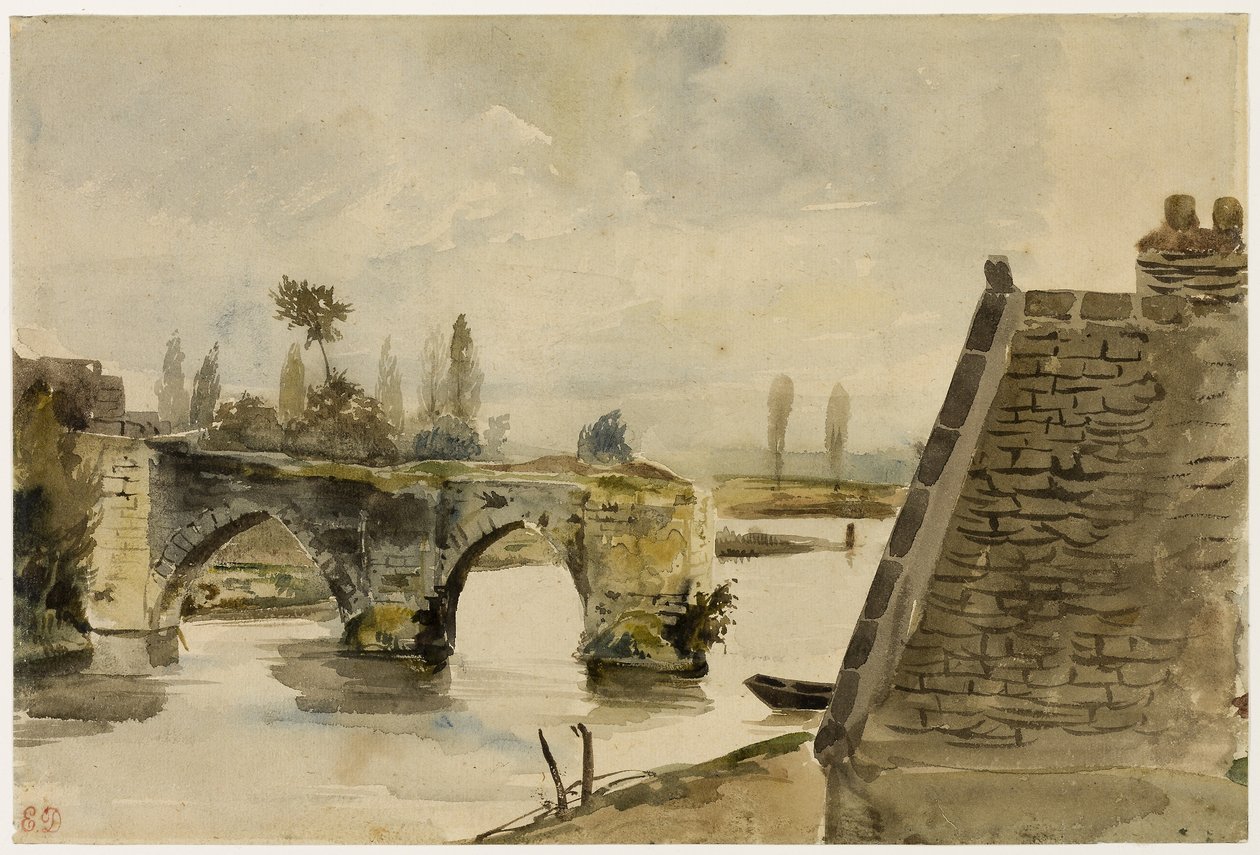 by Ferdinand Victor Eugene Delacroix