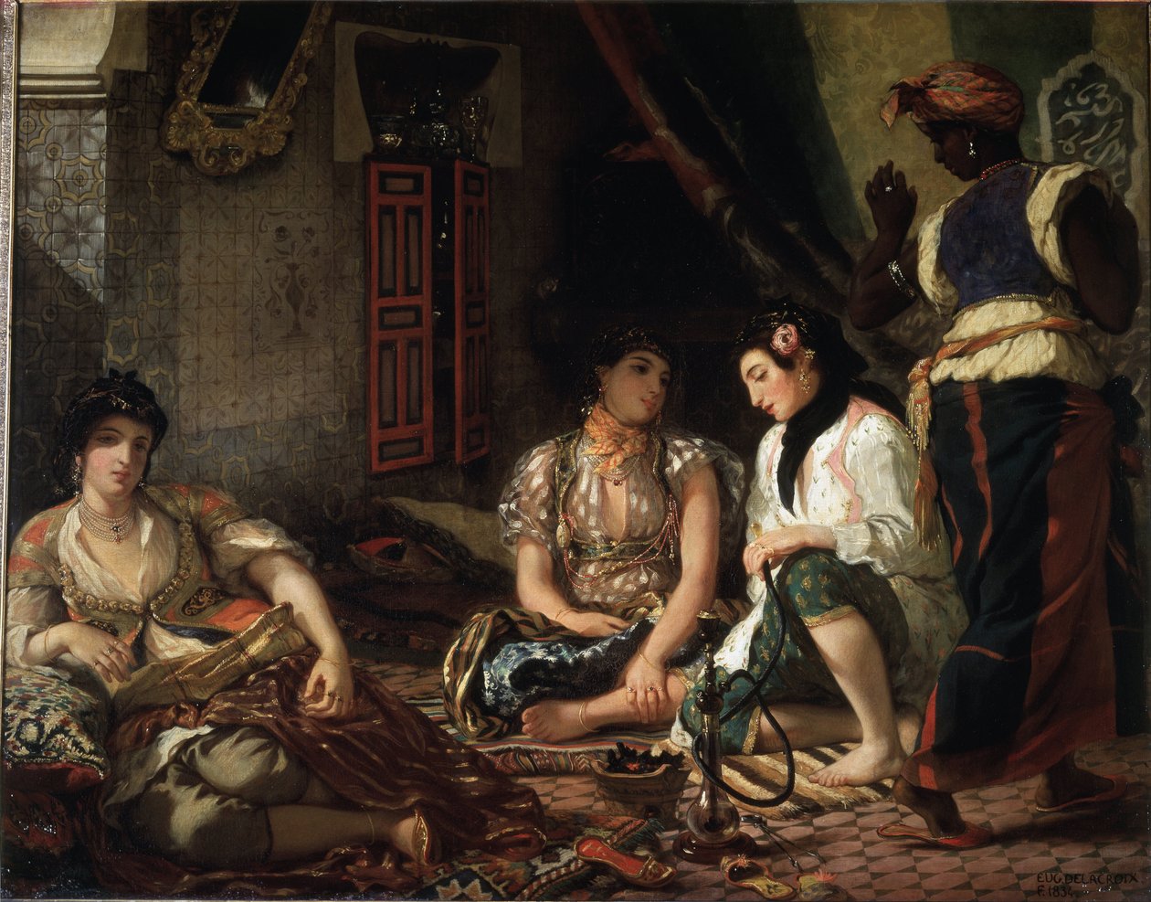  by Ferdinand Victor Eugene Delacroix