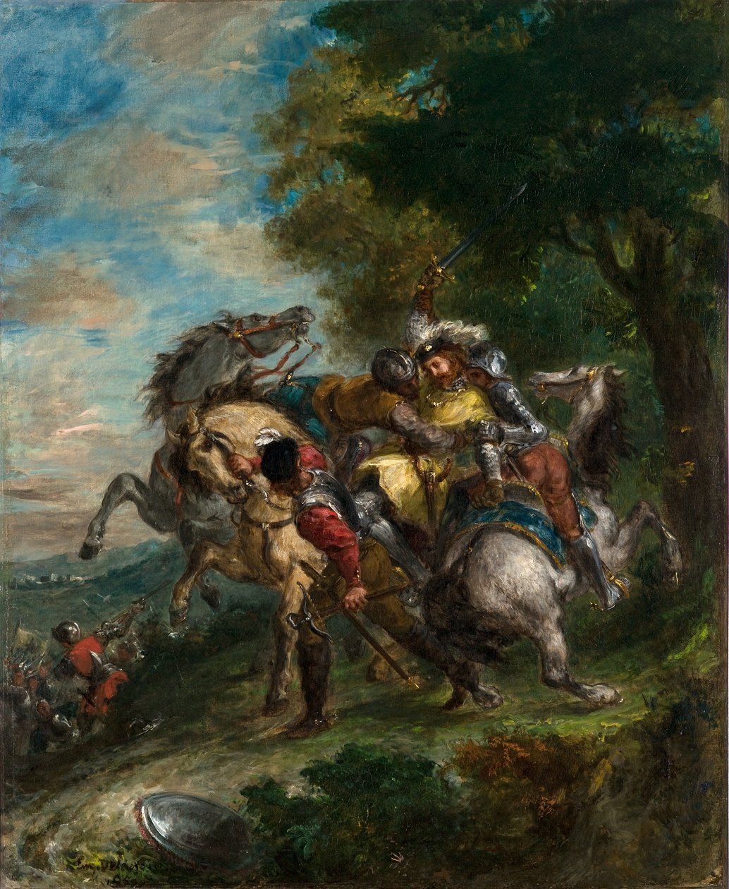  by Ferdinand Victor Eugene Delacroix