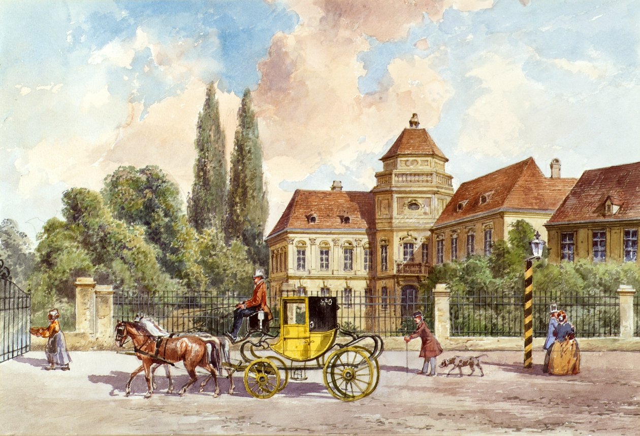 Ben Althan-Palais Python, Wien by Ferdinand Weckbrodt