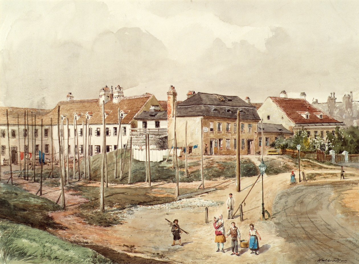 Banliyö şantiyesi by Ferdinand Weckbrodt