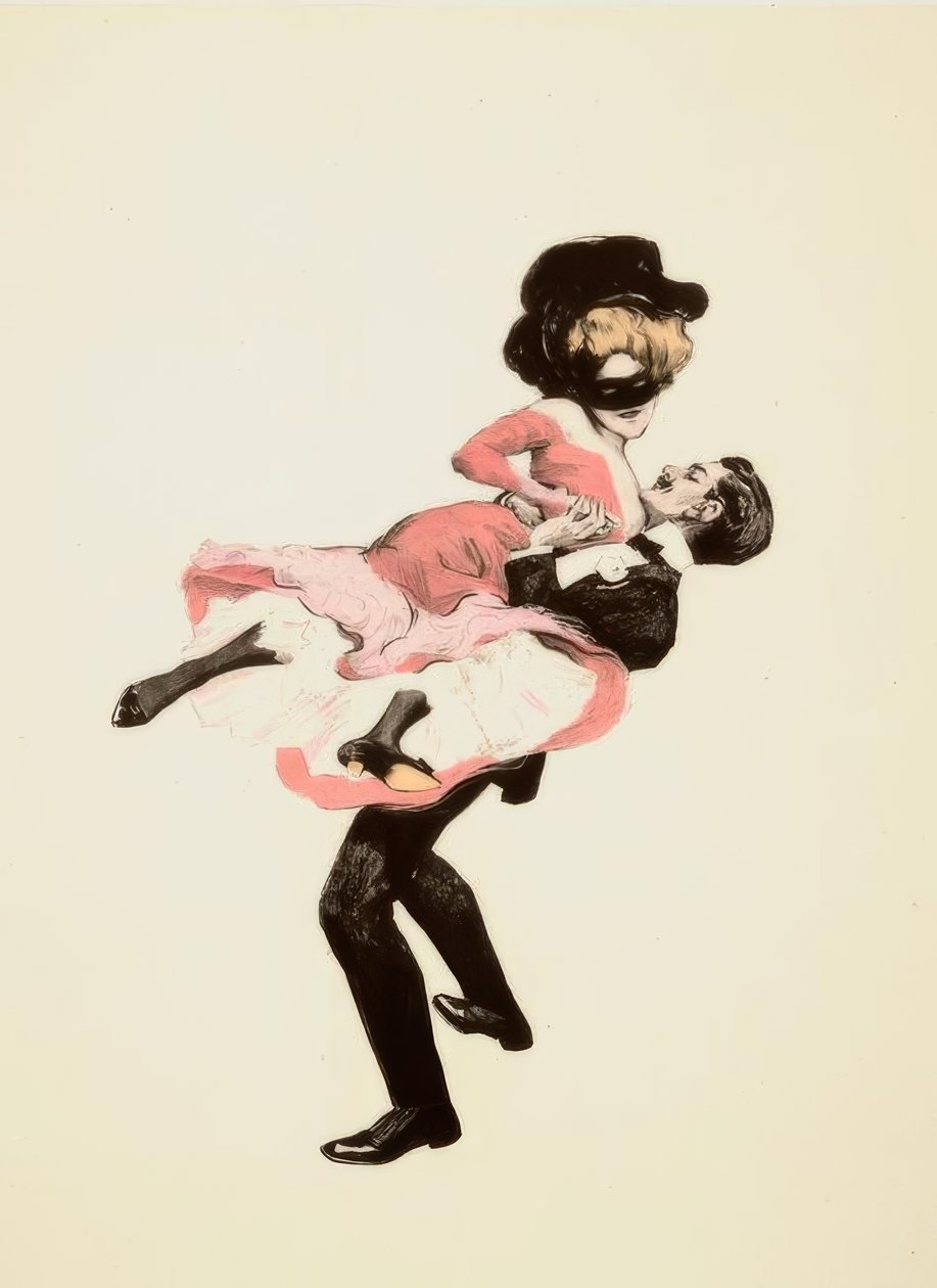 F.v. Reznicek, Drahrer / dan: 6 dans fotoğrafı by Ferdinand von Reznicek
