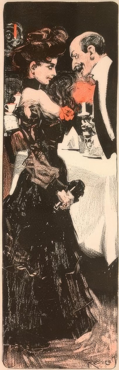 Sohbet / Cesur Dünya by Ferdinand von Reznicek