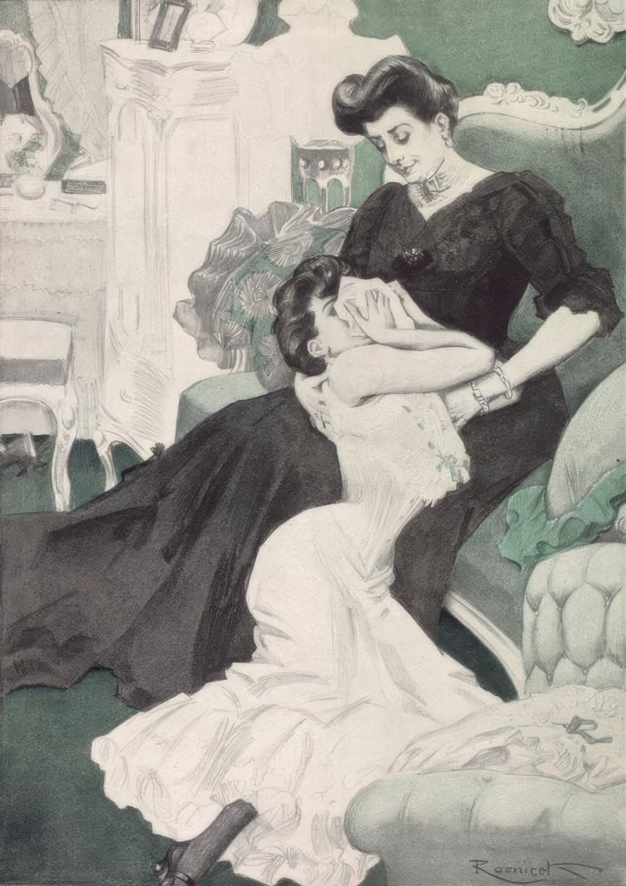 Anne tavsiyesi. / Mutsuz aşk yok çocuğum by Ferdinand von Reznicek