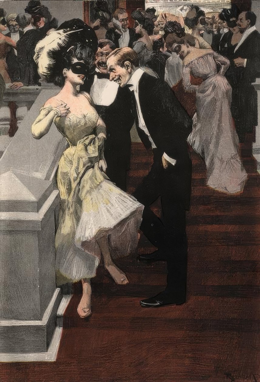 Reznicek / Bal pare / itibaren: Galante Welt / 1904 by Ferdinand von Reznicek