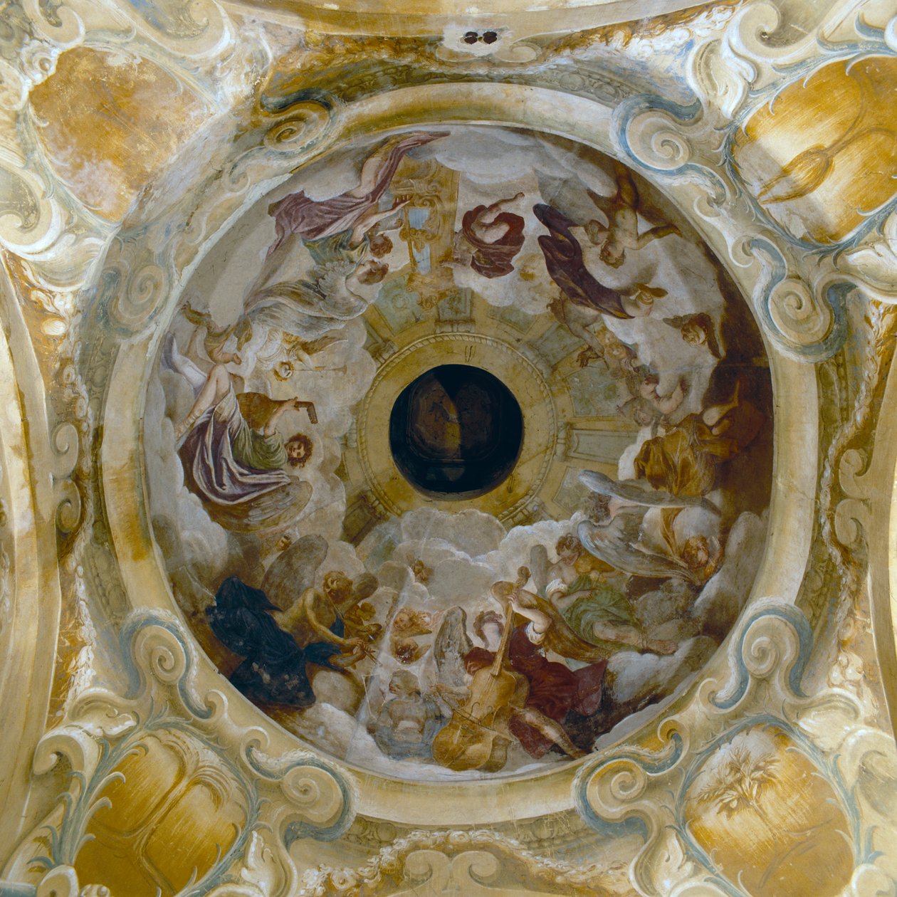 Boyalı kubbe, 1685-86 by Ferdinando Galli Bibiena