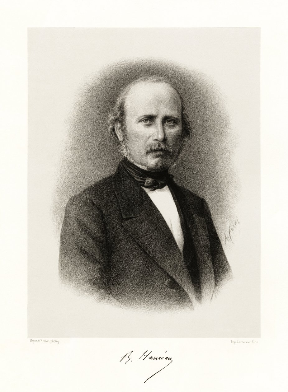 Jean Barthelemy Hauréau, 1865-66 by Feret