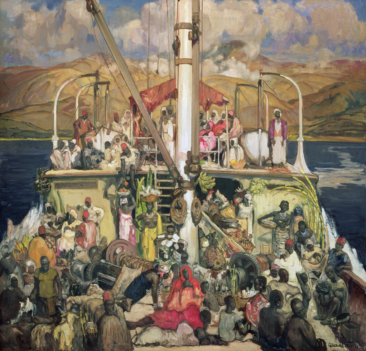 Feribot, c.1928-33 by Fernand Allard L