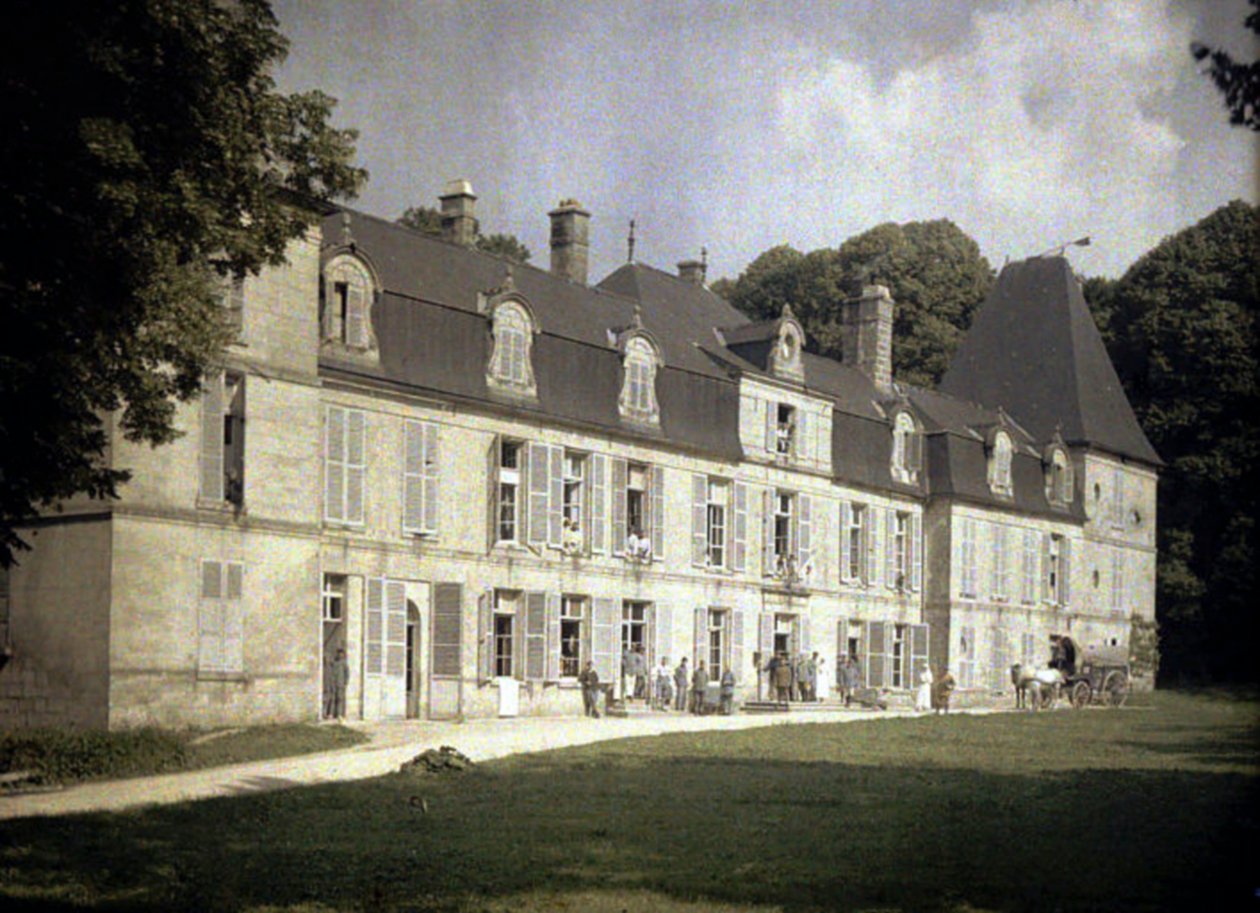 Fransız Ordusu tarafından hastane olarak kullanılan Chateau Vauxbuin