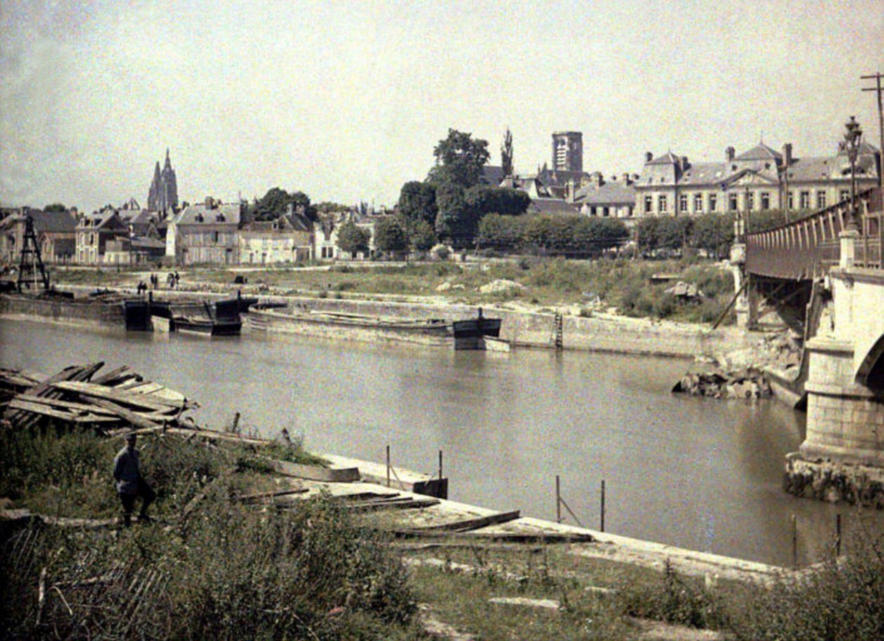 Aisne Nehri ile Soissons