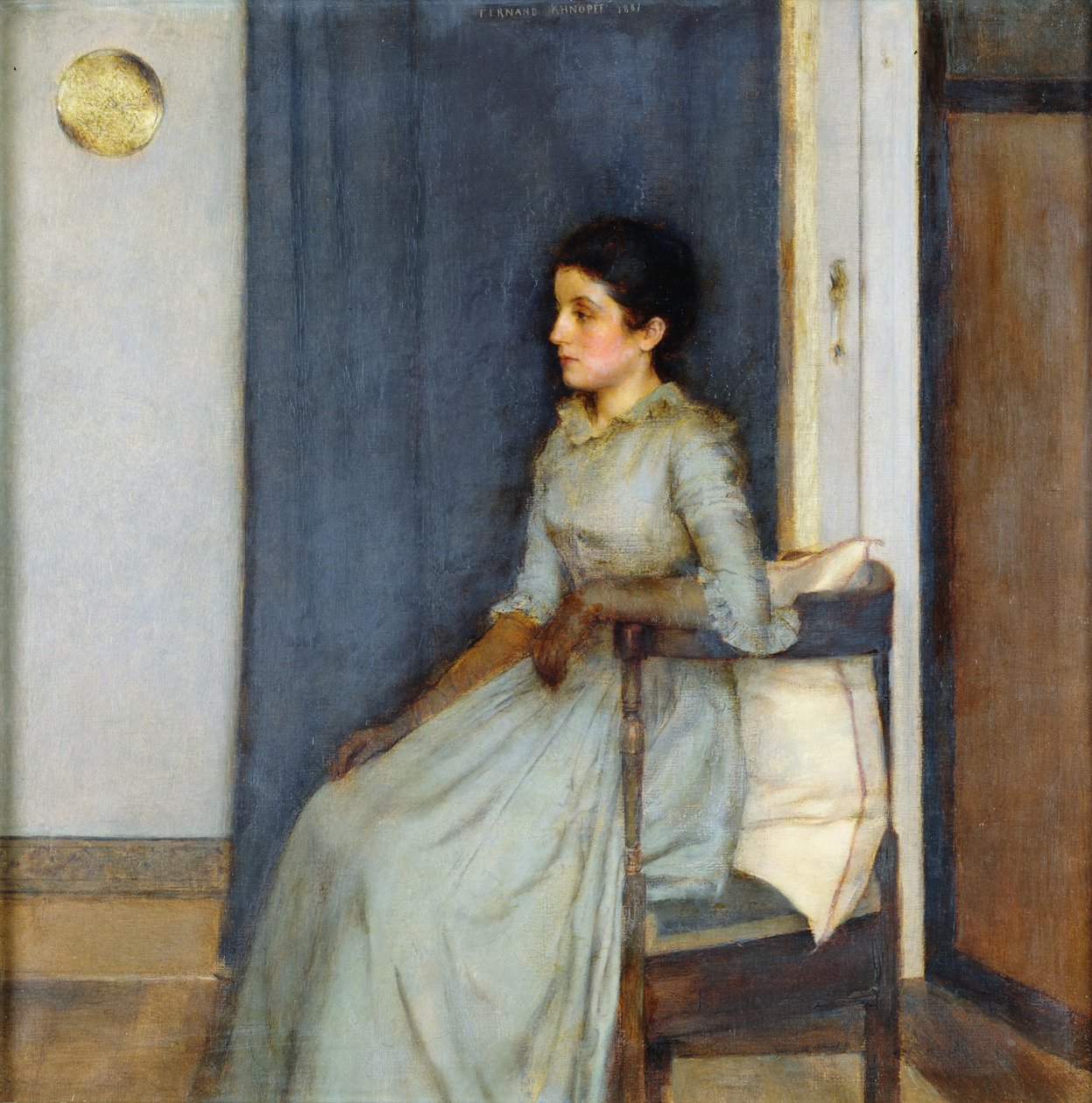 Bayan Monnom, 1887 by Fernand Khnopff