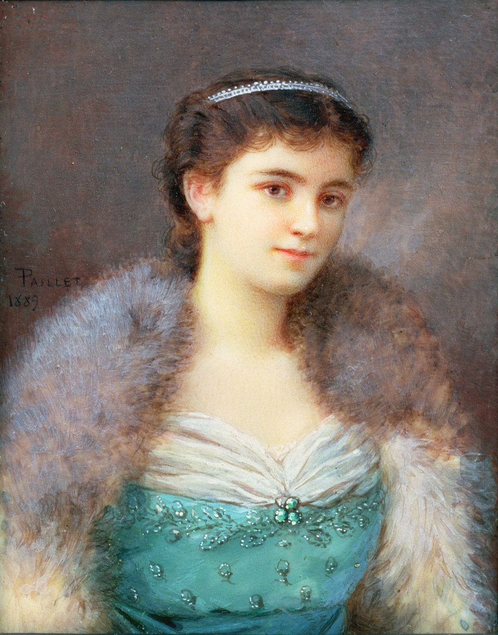 Mary Victoria Leiter, Leydi Curzon (1870-1906) 1889 by Fernand Paillet