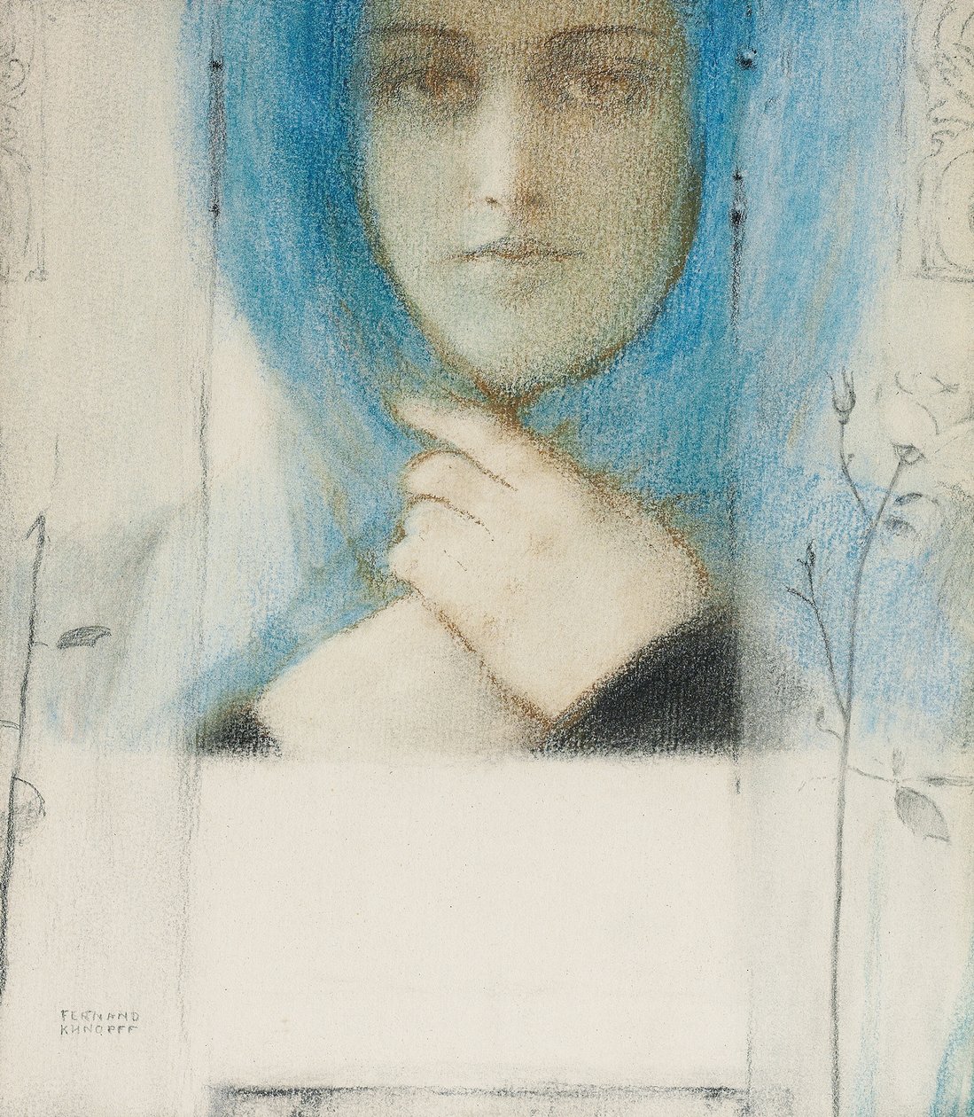 Akasma, c.1914 by Fernand Khnopff