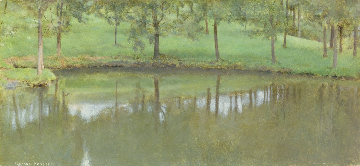 Musluk; Durgun Su, c.1894 by Fernand Khnopff