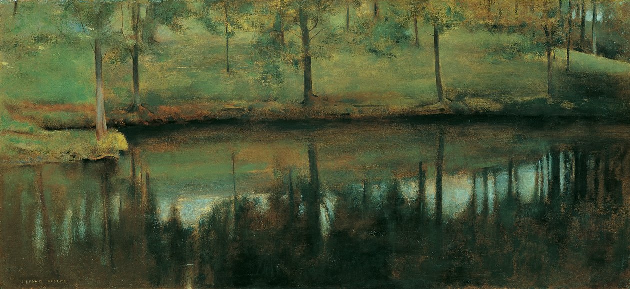 Durgun su by Fernand Khnopff