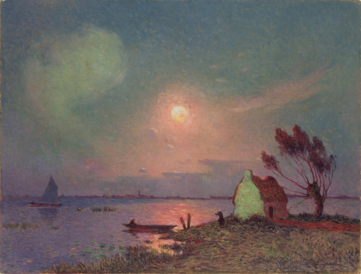 Puslu Güneş Işığı, Brittany, c.1915 by Fernand Loyen du Puigaudeau