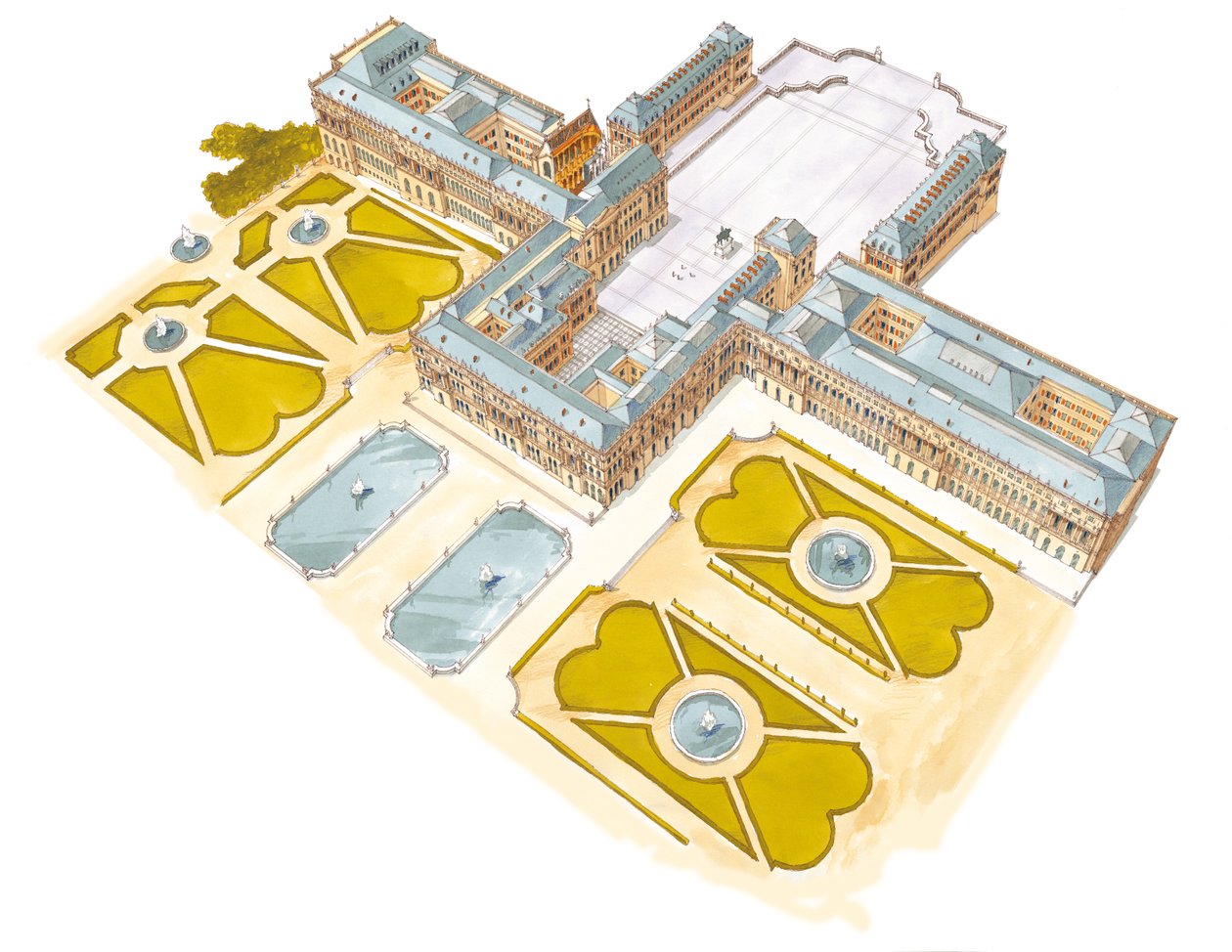 Versailles Sarayı. Fransa by Fernando Aznar Cenamor