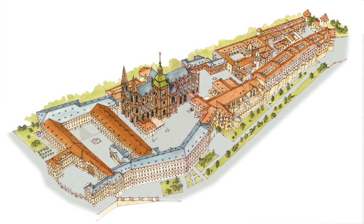 Prag Kalesi. Prag, Çek Cumhuriyeti by Fernando Aznar Cenamor