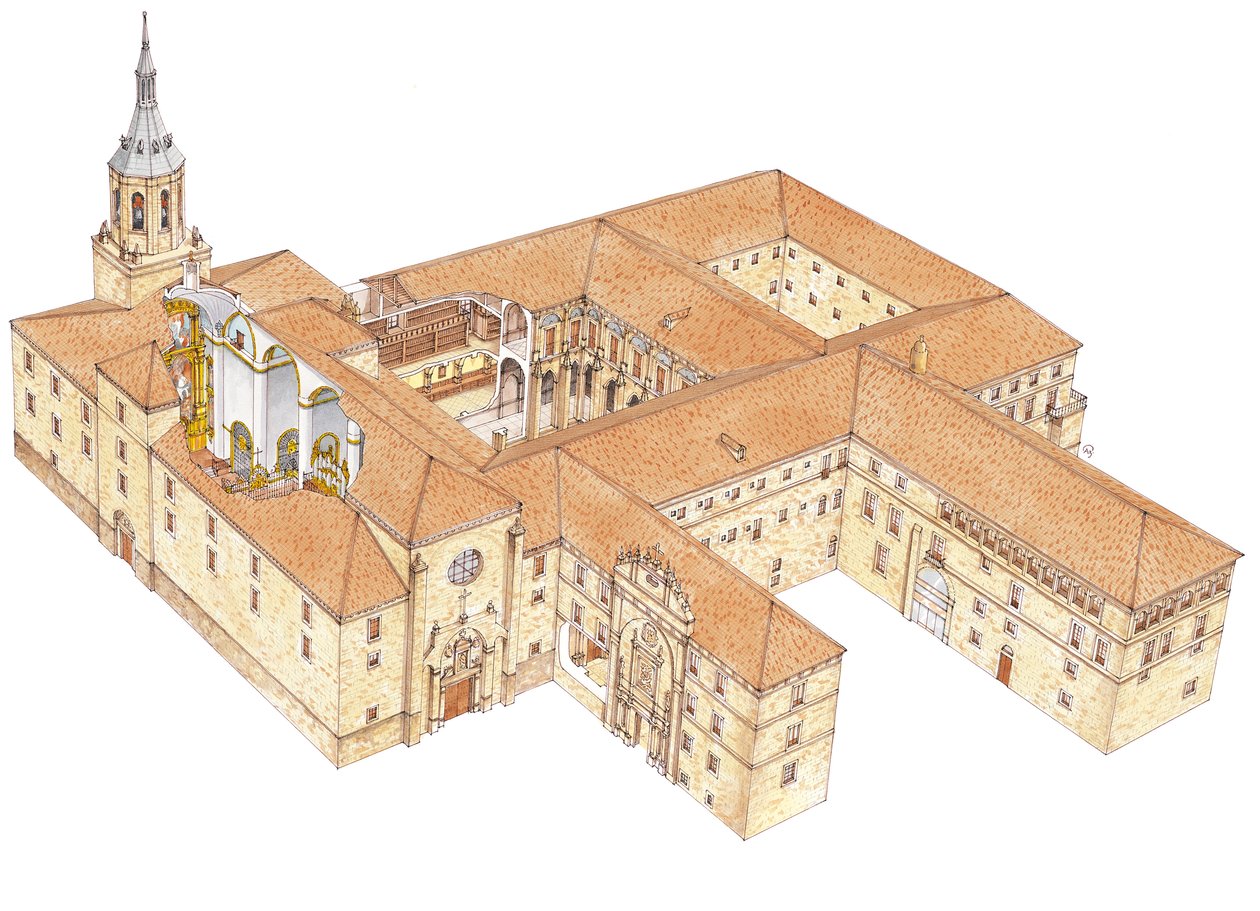 San Millan de la Cogolla Manastırı. La Rioja, İspanya by Fernando Aznar Cenamor