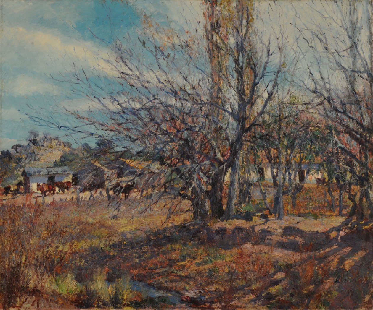 Kış sonu by Fernando Fader