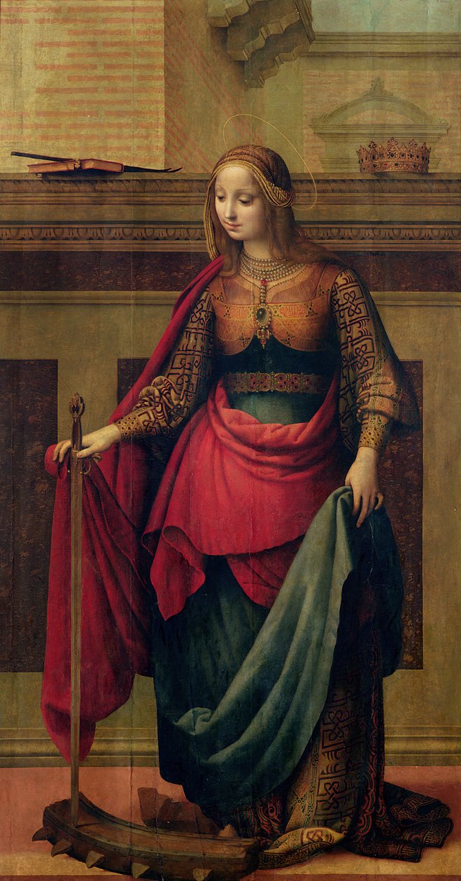 İskenderiyeli Aziz Catherine by Fernando Yanez de Almedina