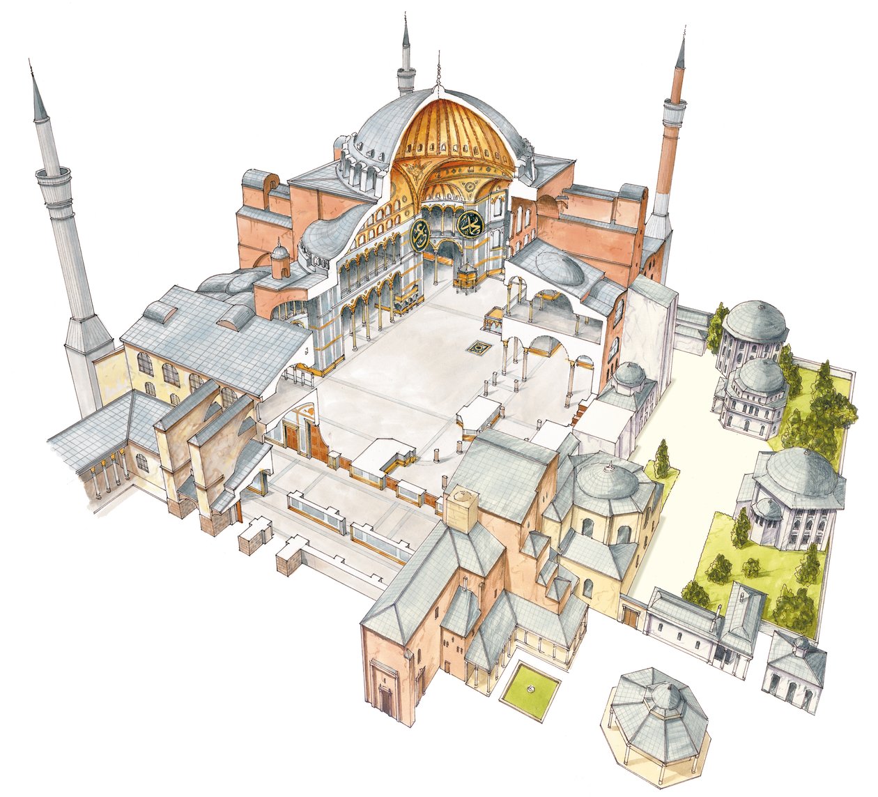 Aya Sofya. İstanbul, Türkiye by Fernando Aznar Cenamor