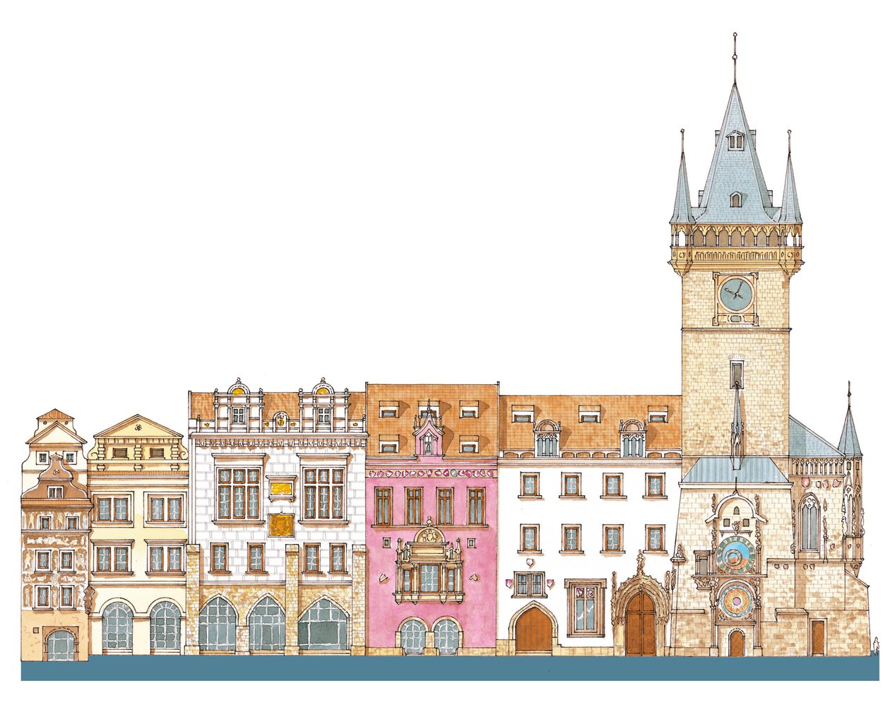 Eski Belediye Binası. Prag, Çek by Fernando Aznar Cenamor