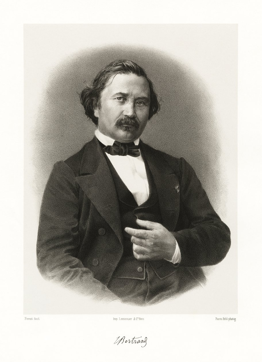 Joseph Louis François Bertrand, 1865-66 by Ferret