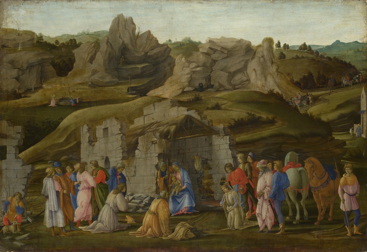 Kralların hayranlığı by Filippino Lippi