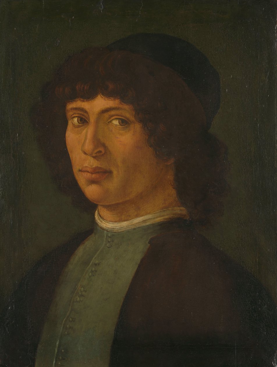 Genç Bir Adamın Portresi by Filippino Lippi (manner of)
