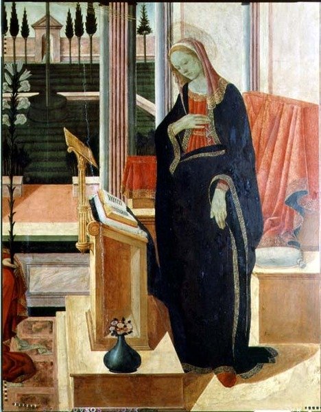 Duyuru (58343 ayrıntısı) by Filippino Lippi
