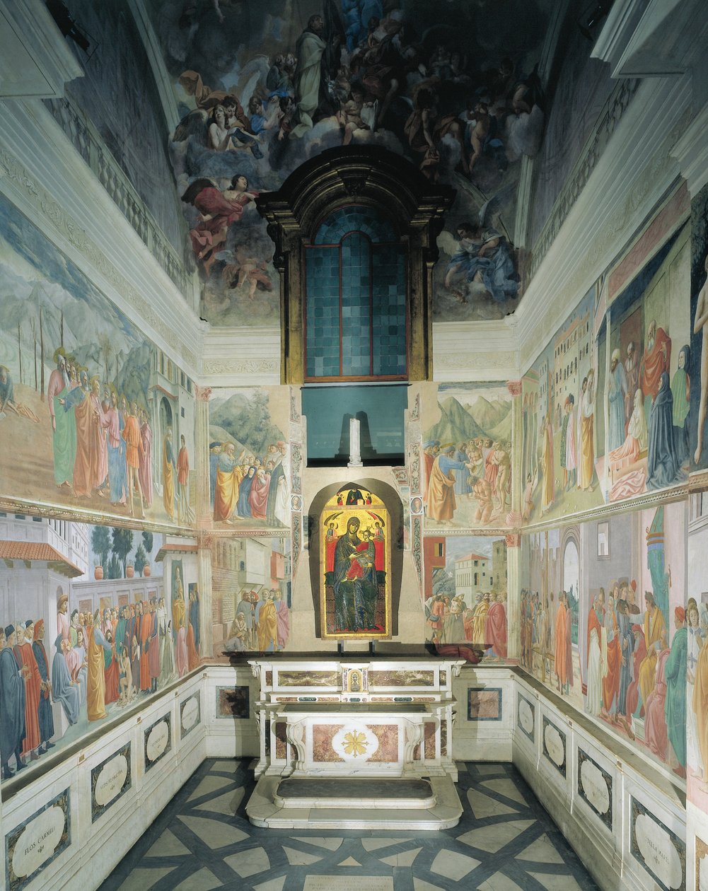 İtalya, Floransa, Santa Maria del Carmine Kilisesi, Brancacci Şapeli by Filippino Lippi
