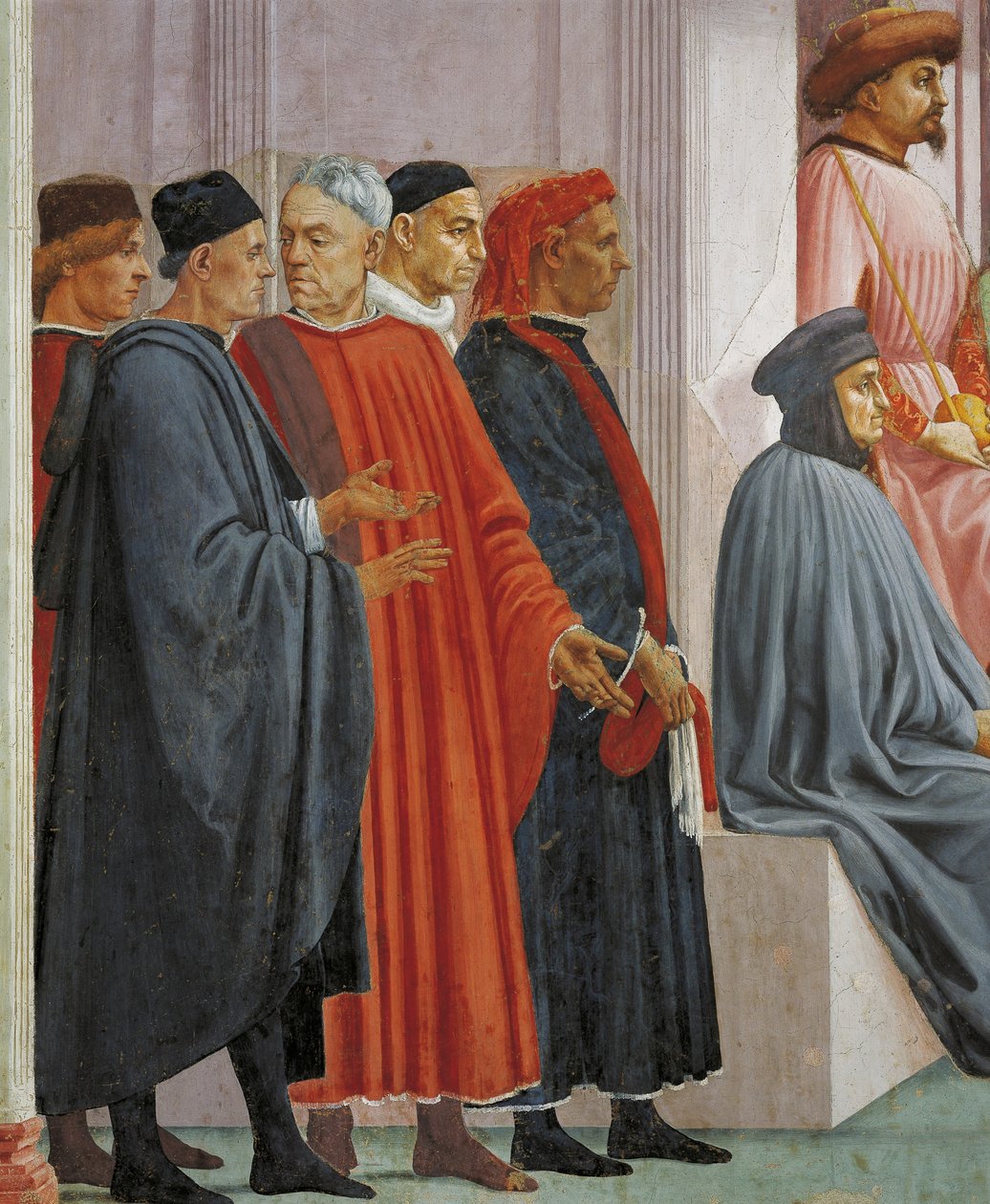 Ortaçağ giysili adamlar, Theophilus