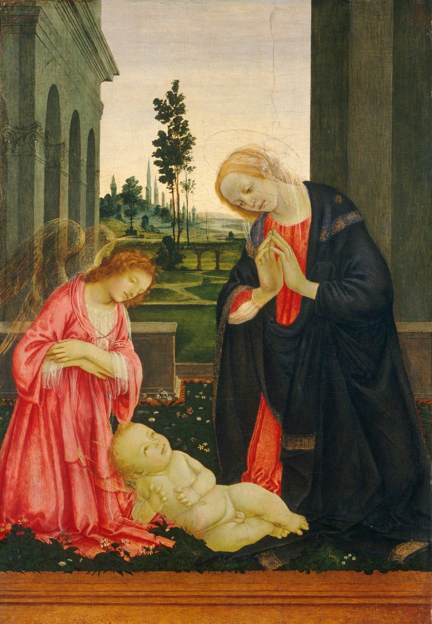 Çocuğun hayranlığı by Filippino Lippi