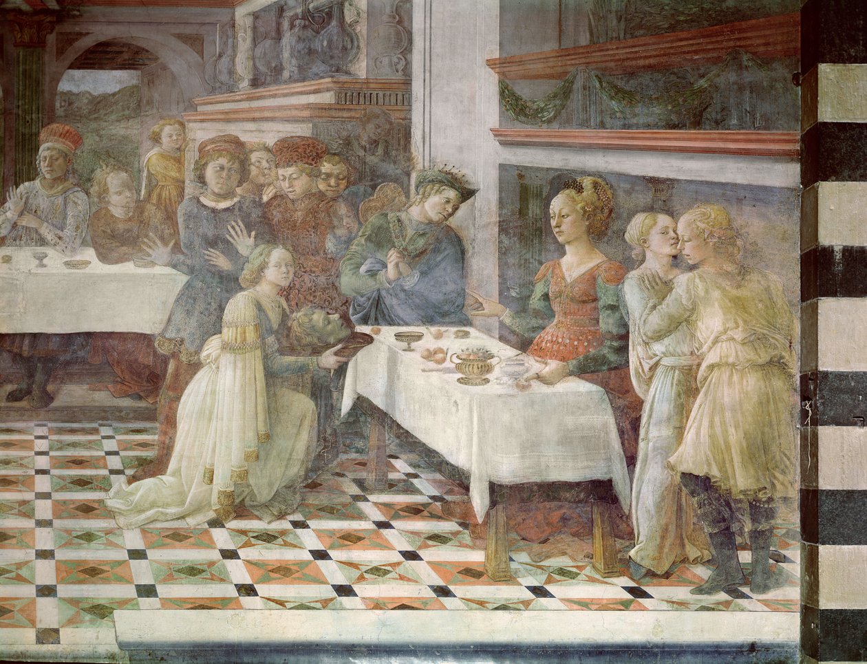Hirodes Bayramı, 1452-64 by Filippino Lippi