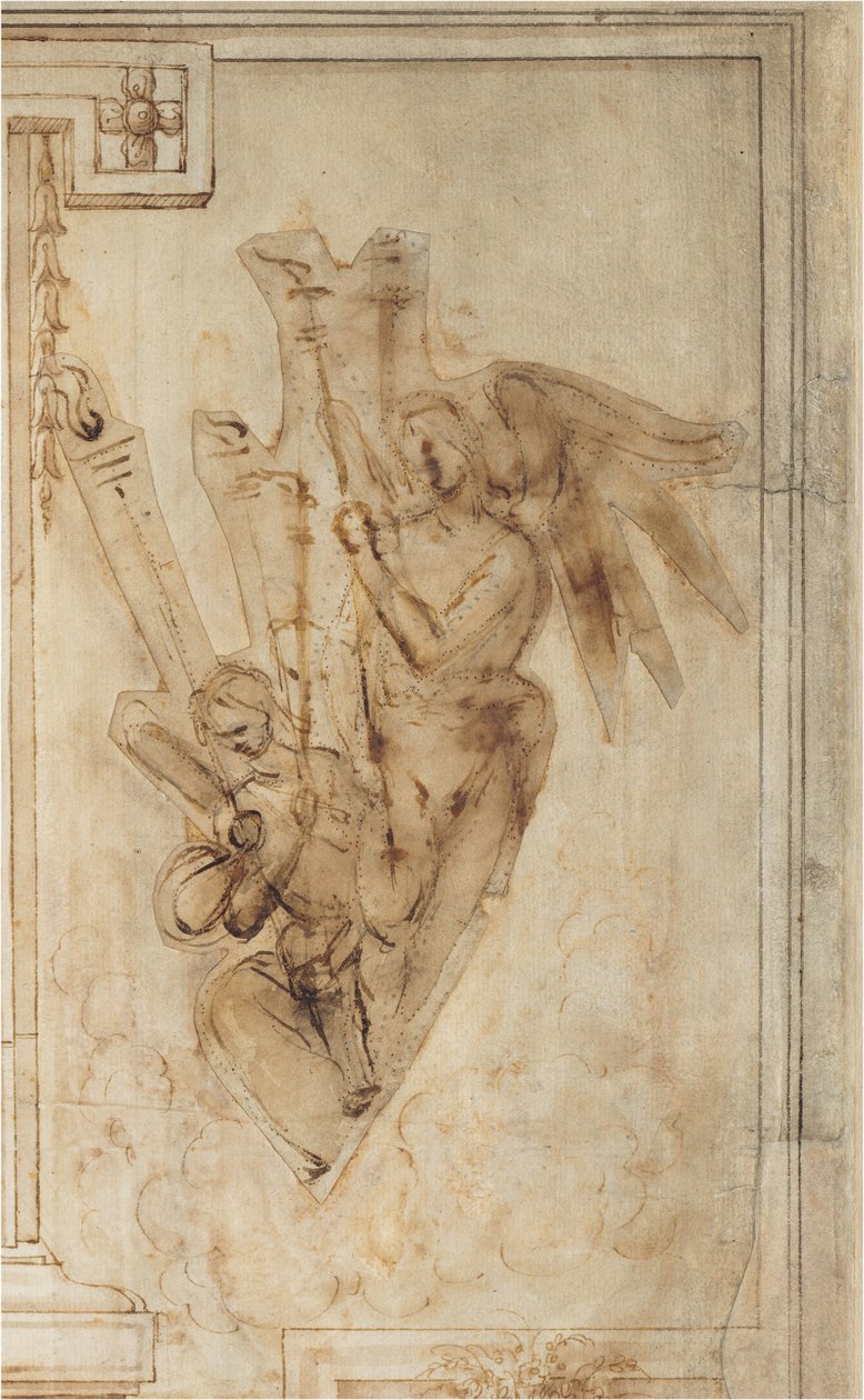 Meşaleler Taşıyan İki Melek by Filippino Lippi