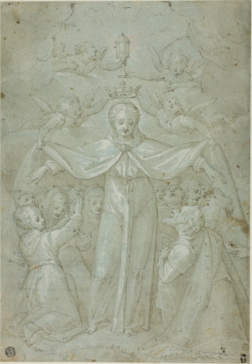 Merhamet Bakiresi (Merhamet Meryemimiz) by Filippo Bellini
