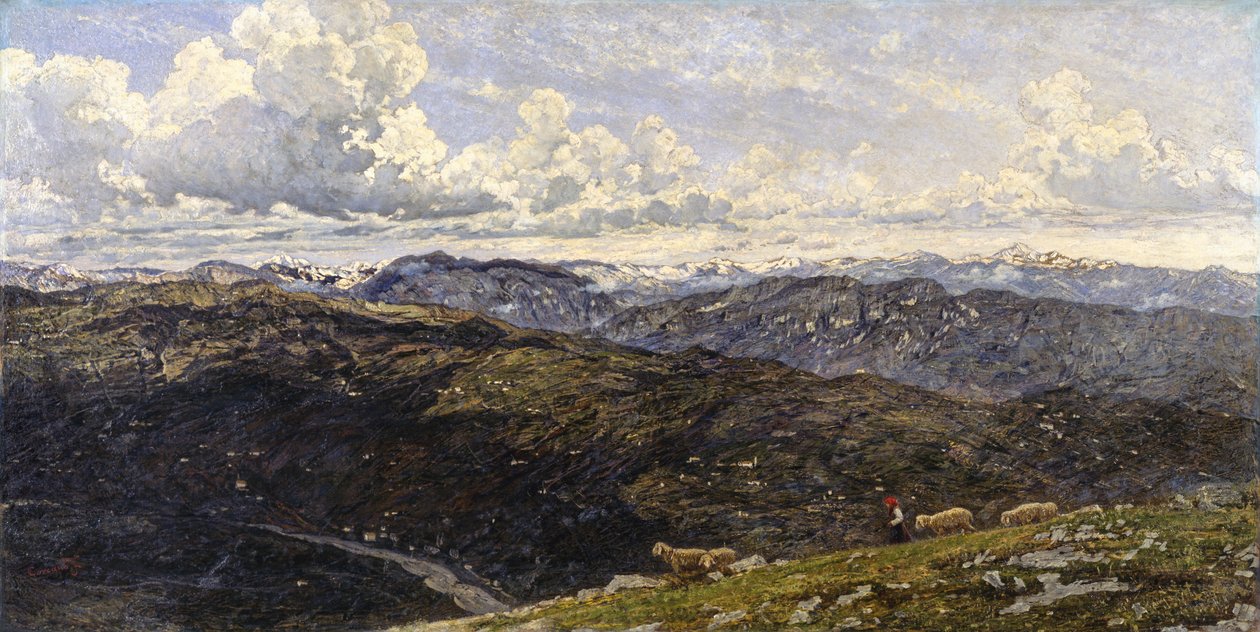 Bergama ön alpleri by Filippo Carcano