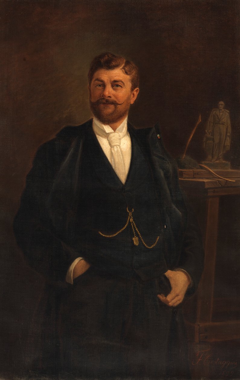 Gaetano Trentanova, 1899. by Filippo Costaggini