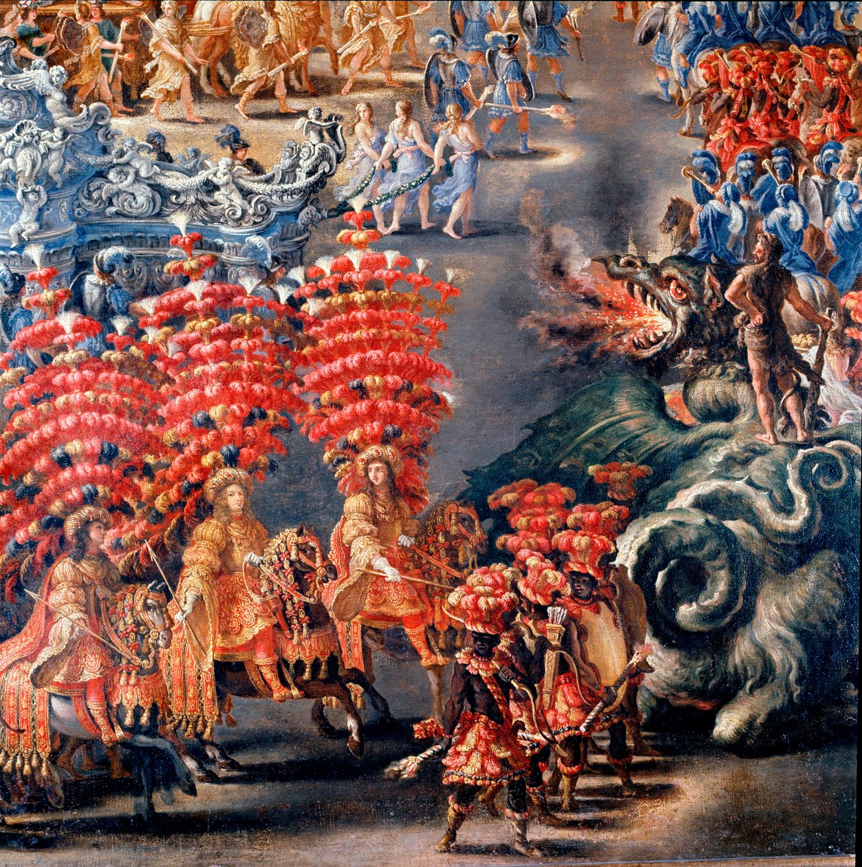 28/02/1656 tarihinde Christine de Suede (Cristina di Svezia) onuruna Palazzo Barberini
