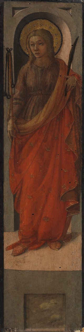 Yelkenli Kadın Aziz by Fra Filippo Lippi