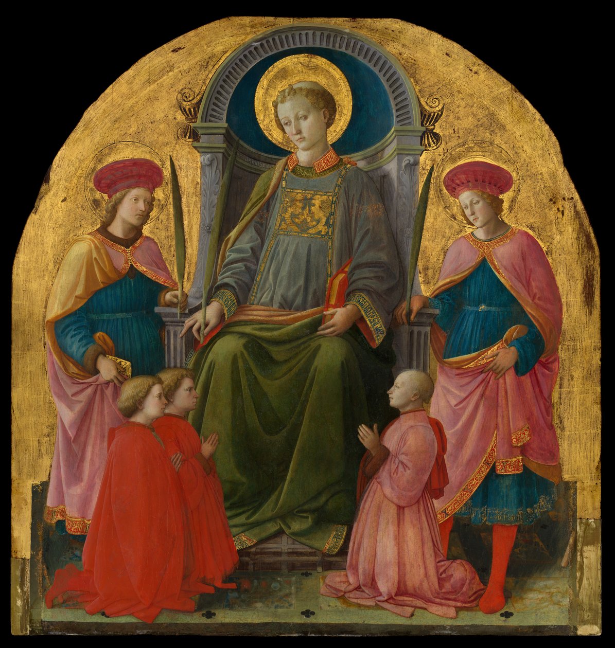 Aziz Lawrence, Azizler ve Bağışçılar ile Tahtına Geçti, 1440